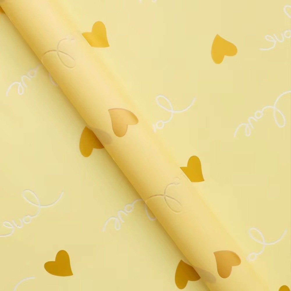 Flower Wrap Kraft - 20 yaprak çok renkli çiçek ambalaj