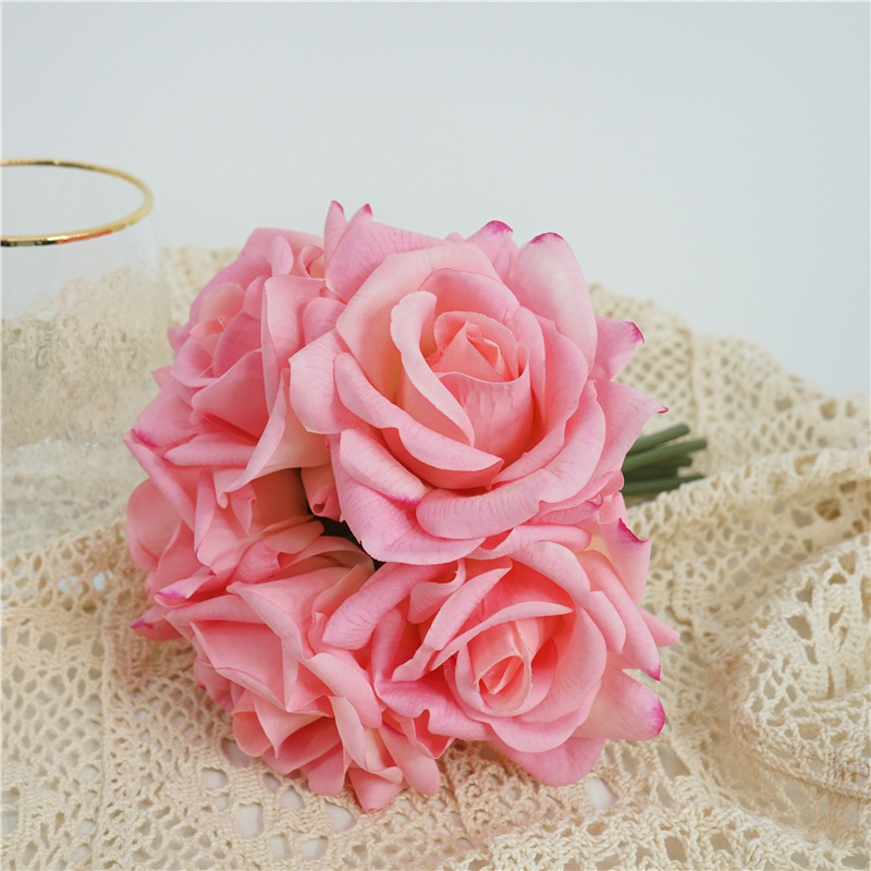Florist Supply Bulk - 5'li Kaynaklanıyor/demet El-hisset Nemlendirici Gül Gerçek