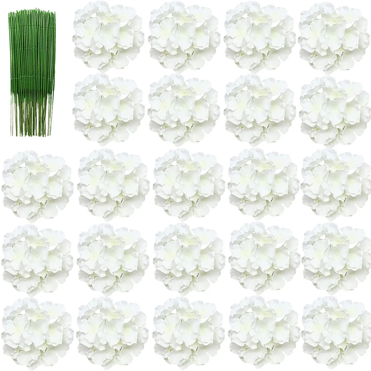 8 İnç Büyük İpek Ortanca Başla - Florist Supply Bulk incelemesi ve fiyatı
