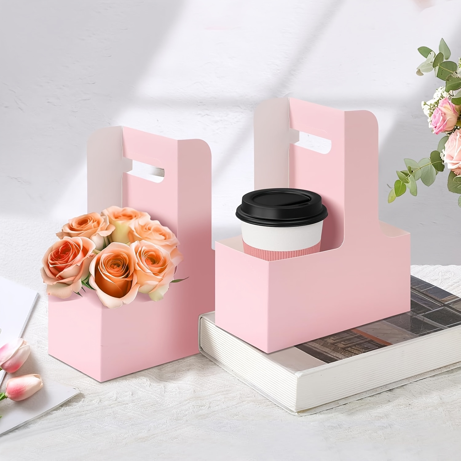 12 adet Pembe Kraft Çiçek Hedi - Flower Wrap Kraft incelemesi ve fiyatı