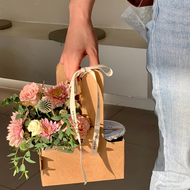 12 adet Pembe Kraft Çiçek Hedi - Flower Wrap Kraft incelemesi ve fiyatı
