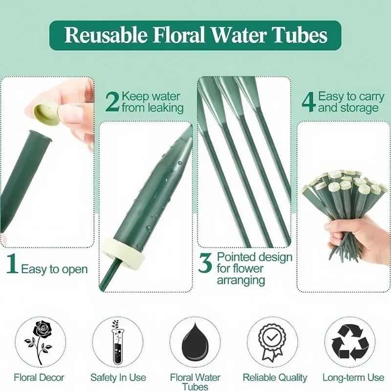 En kaliteli 60 adet çiçek su t - Quality Florist Supply incelemesi ve fiyatı