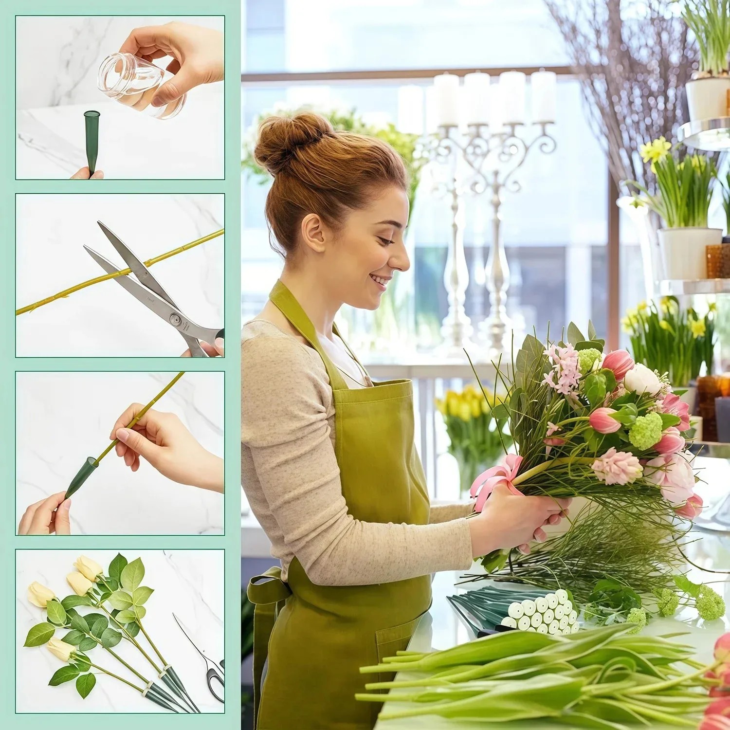 En kaliteli 60 adet çiçek su t - Quality Florist Supply incelemesi ve fiyatı
