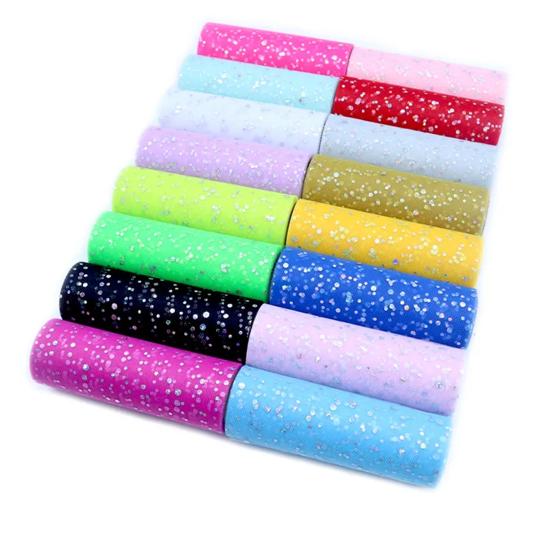 Glitter pullu tül rulosu 15 cm - Ribbon Organza Roll incelemesi ve fiyatı