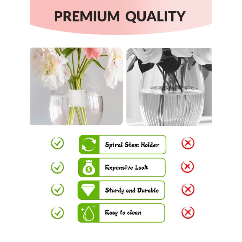 Spiral Kök Tutucu Sağlam Şeffa - Florist Supply Bulk incelemesi ve fiyatı
